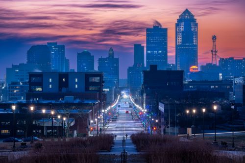 Iowa Cityscape